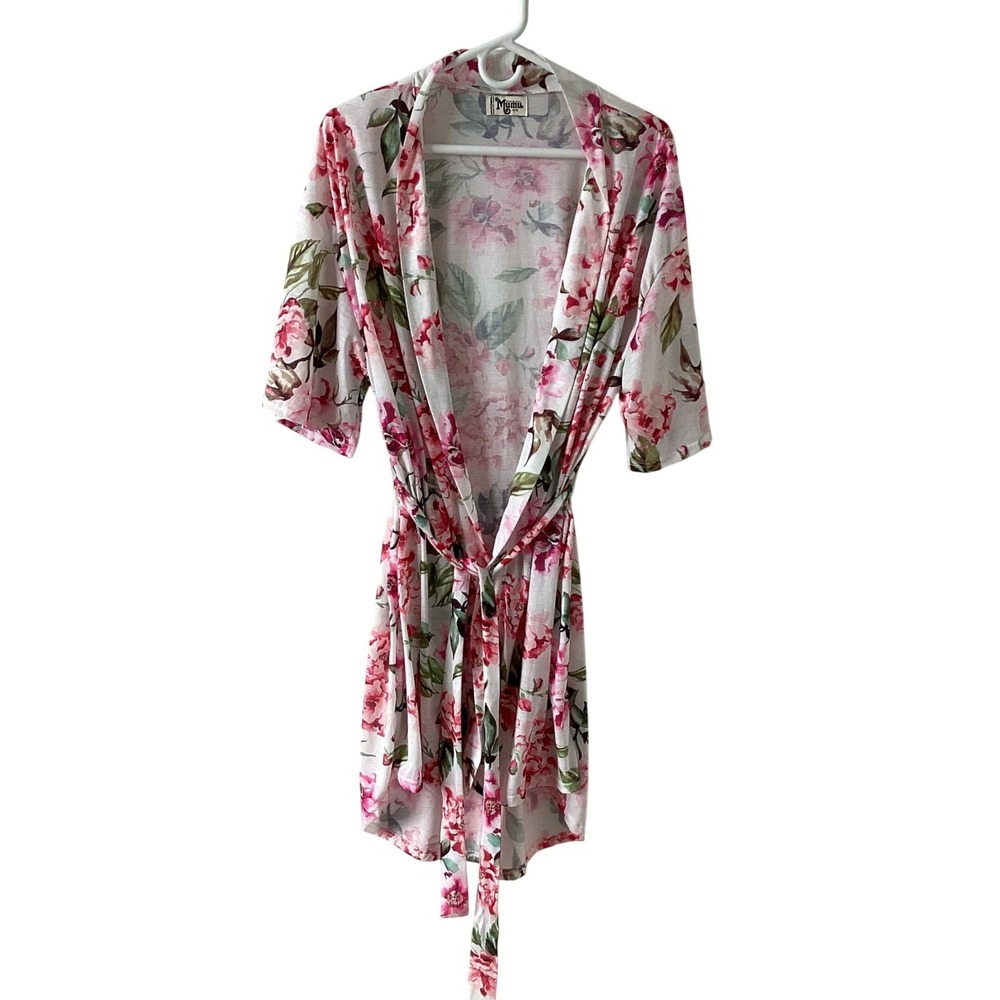 Show Me Your Mumu Floral Print Kimono Robe One Size‎